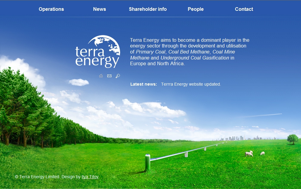 Terra Energy website